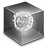 Grey Dropbox Fusion Icon